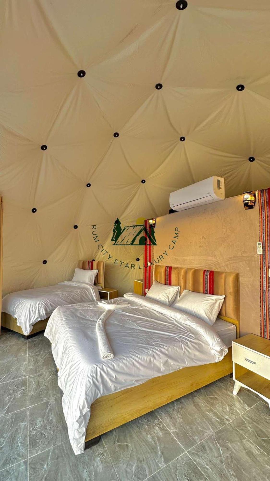 Hotel Rum City Star Luxury Camp Wadi Rum Zewnętrze zdjęcie