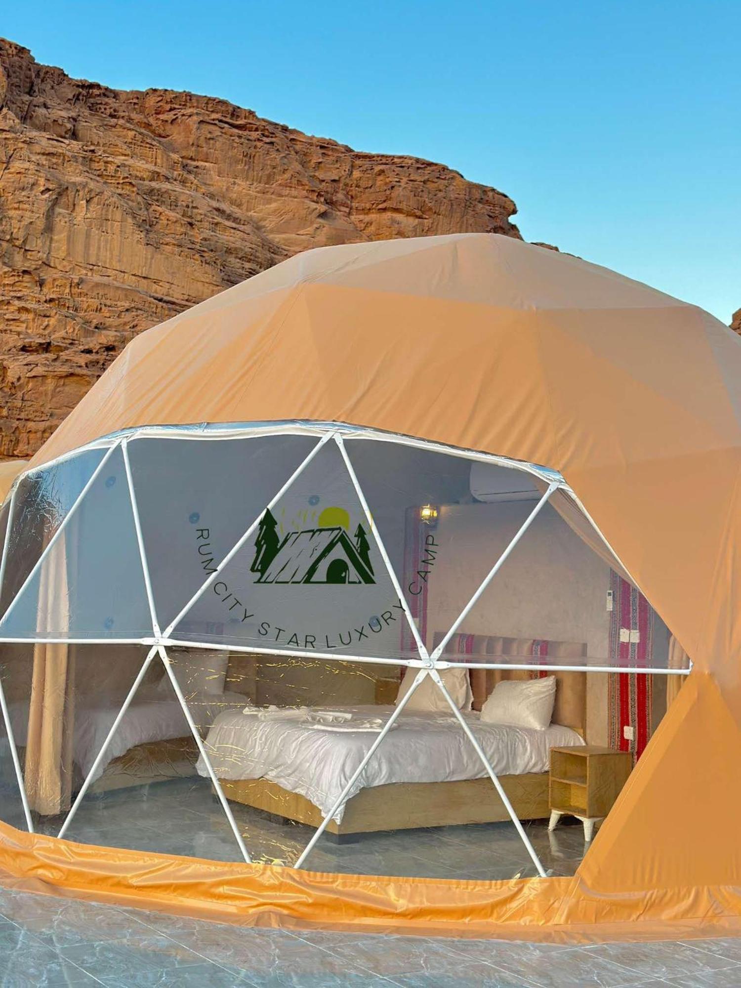 Hotel Rum City Star Luxury Camp Wadi Rum Zewnętrze zdjęcie